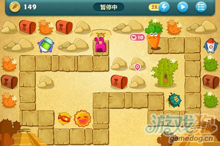 保卫萝卜沙漠4攻略图文详解3