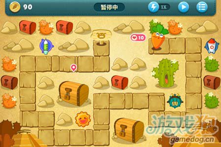 保卫萝卜沙漠4攻略图文详解2