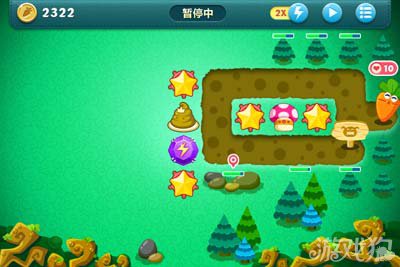 保卫萝卜挑战41攻略图文 星星碾压过关4