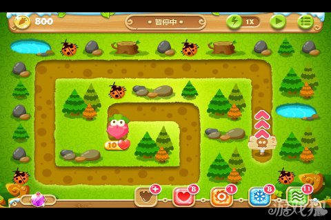 保卫萝卜2 24关水晶金萝卜图文攻略10