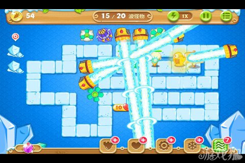 保卫萝卜2 34关水晶金萝卜图文攻略11