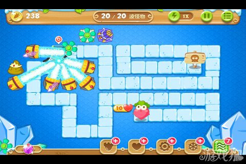 保卫萝卜2 34关水晶金萝卜图文攻略14