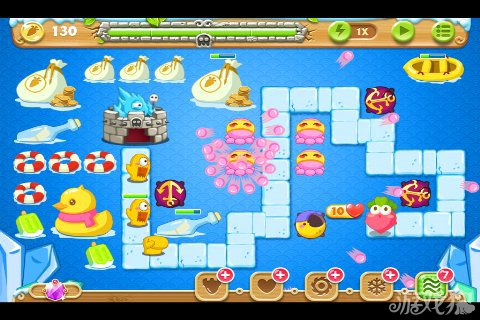 保卫萝卜2 49关水晶金萝卜图文攻略7