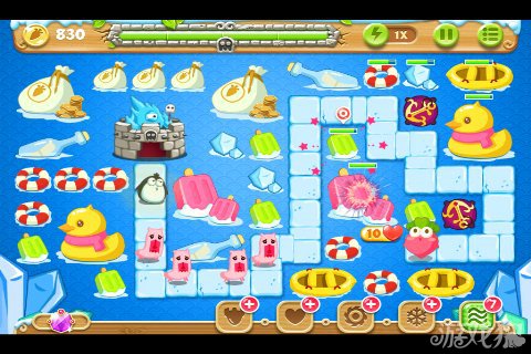 保卫萝卜2 49关水晶金萝卜图文攻略3