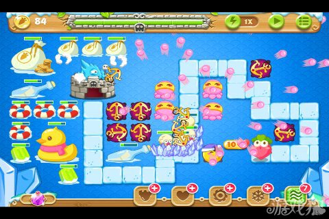 保卫萝卜2 49关水晶金萝卜图文攻略8