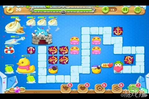 保卫萝卜2 49关水晶金萝卜图文攻略9