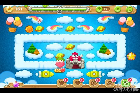 保卫萝卜2 55关水晶金萝卜图文攻略3