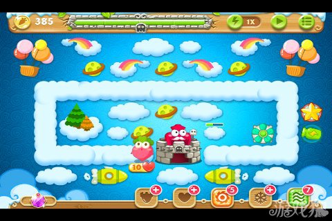 保卫萝卜2 55关水晶金萝卜图文攻略5