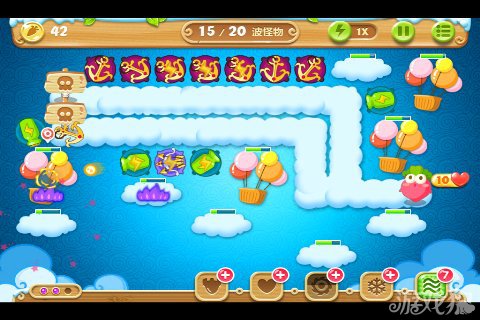 保卫萝卜2 57关水晶金萝卜图文攻略10