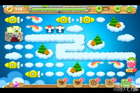 保卫萝卜2 60关水晶金萝卜图文攻略4