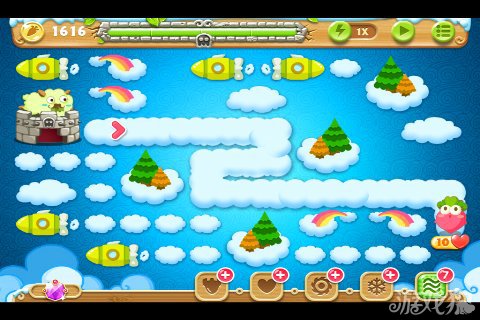 保卫萝卜2 60关水晶金萝卜图文攻略2