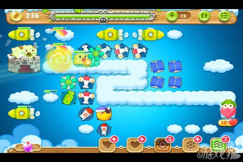 保卫萝卜2 60关水晶金萝卜图文攻略9