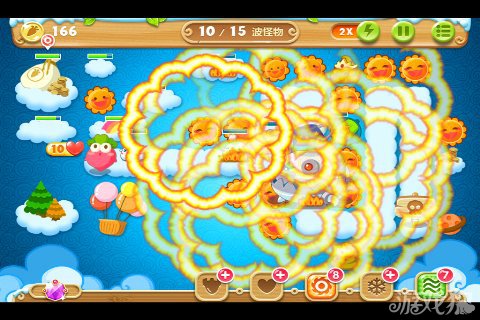 保卫萝卜2 65关水晶金萝卜图文攻略11