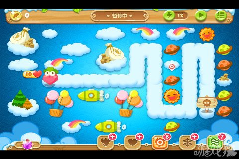 保卫萝卜2 65关水晶金萝卜图文攻略8